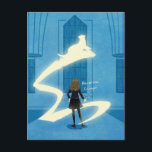Cartão Postal Hermione Granger Patronus Painting<br><div class="desc">Celebrate brilliance, bravery, and unwavering loyalty with this enchanting Hermione Granger™ design. Set within the soaring arches of Hogwarts, Hermione stands poised with wand in hand as her radiant Patronus bursts forward in a sweeping arc of golden light. This artwork captures Hermione’s strength, intelligence, and fearless spirit — a tribute...</div>