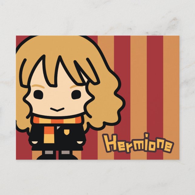 Cartão Postal Hermione Granger Personagem de desenho animado Art (Frente)