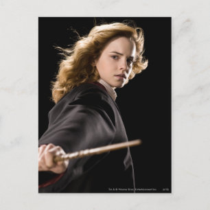 Cartão Postal Hermione Granger Pronto Para Ação