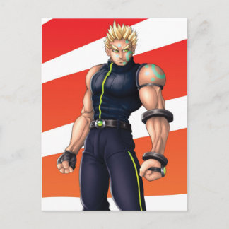 Cartão Postal Herói do Jogo de Manga