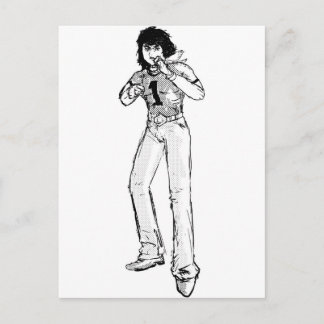 Cartão Postal Herói dos quadrinhos