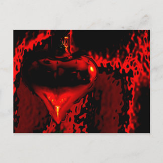 Cartão Postal Herz im Feuer
