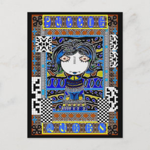 CARTÃO POSTAL HESTER BESSIE METTS COLLECTIBLE ART