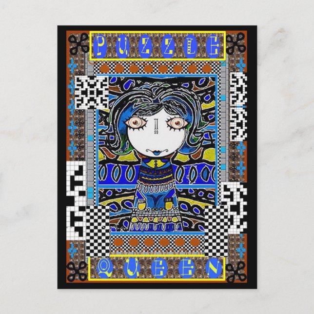 CARTÃO POSTAL HESTER BESSIE METTS COLLECTIBLE ART (Frente)