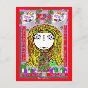 CARTÃO POSTAL HESTER BESSIE METTS COLLECTIBLE ART