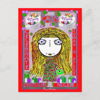 CARTÃO POSTAL HESTER BESSIE METTS COLLECTIBLE ART