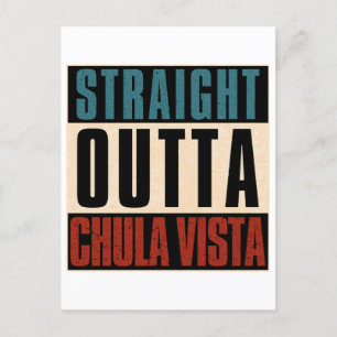 Cartão Postal Hetero fora de Chula Vista Califórnia CA