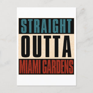 Cartão Postal Hetero fora de Miami Gardens Flórida FL