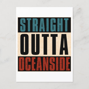 Cartão Postal Hetero fora de Oceanside California CA