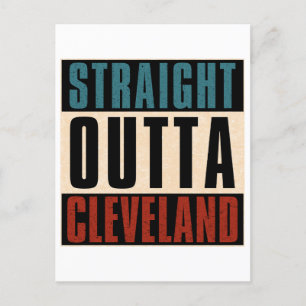 Cartão Postal Hetero Outta Cleveland Ohio OH