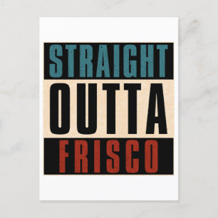 Cartão Postal Hetero Outta Frisco Texas TX