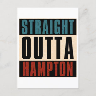 Cartão Postal Hetero Outta Hampton Virginia VA
