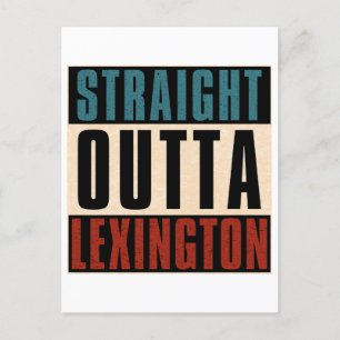 Cartão Postal Hetero Outta Lexington Kentucky KY