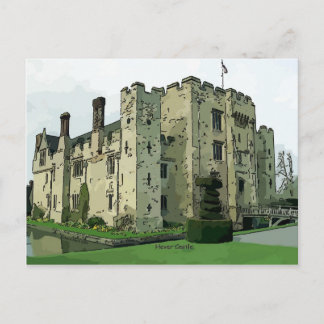 Cartão Postal Hever Castle Design 2