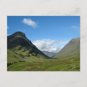 Cartão Postal Hidden Valley Glencoe Scotland