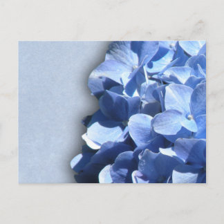 Cartão Postal Hidrópsia azul clara e escura