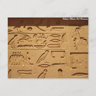 Cartão Postal Hieroglifos