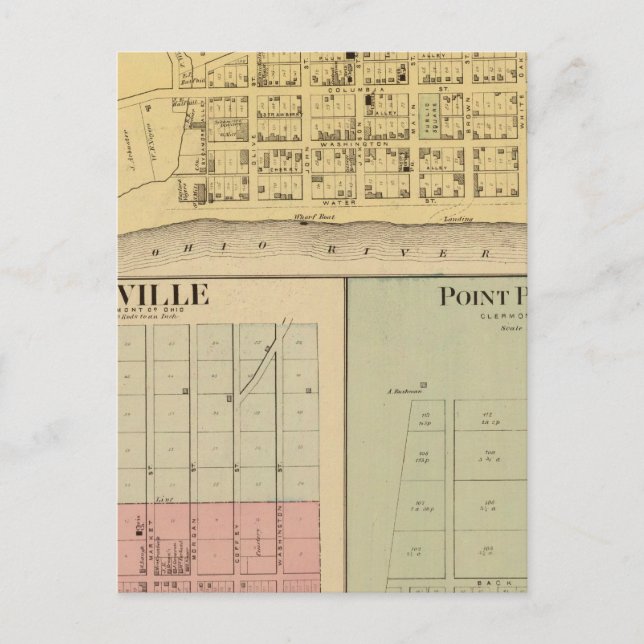 Cartão Postal Higginsport, Ohio (Frente)