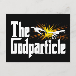 Cartão Postal Higgs Boson The Godparton - Nerd Engraçado De Fí