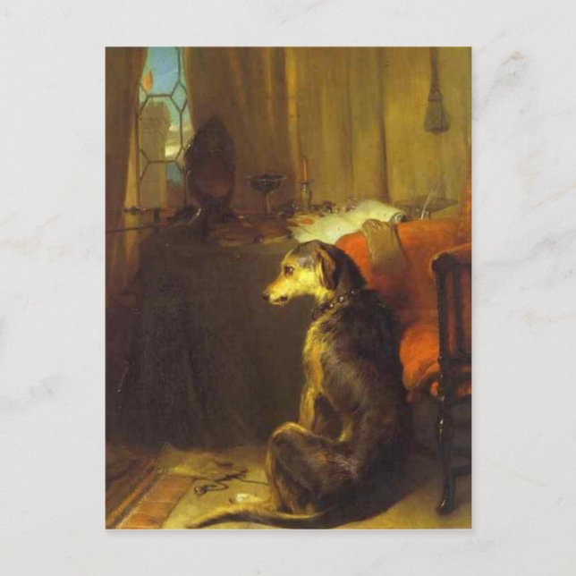 Cartão Postal High Life por Edwin Henry Landseer (Frente)