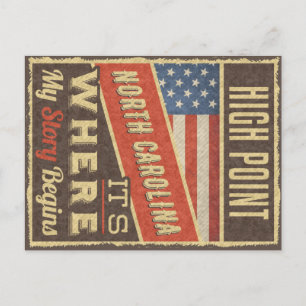 Cartão Postal High Point North Carolina