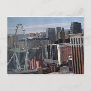 Cartão Postal High Roller & Centro de Las Vegas