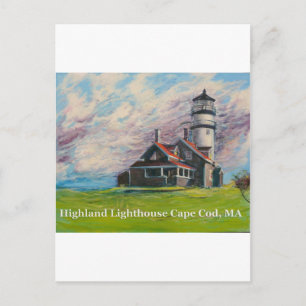 Cartão Postal Highland Lighthouse Cape Cod, MÃES