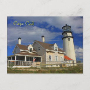 Cartão Postal Highland Lighthouse Cape Cod Truro MÃES