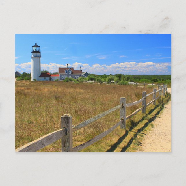 Cartão Postal Highland Lighthouse Truro Cape Cod (Frente)