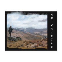 Highlander em An Caistel, Escócia