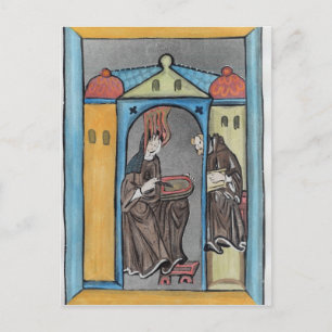 Cartão Postal Hildegard de Bingen