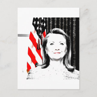Cartão Postal Hillary Clinton 2016