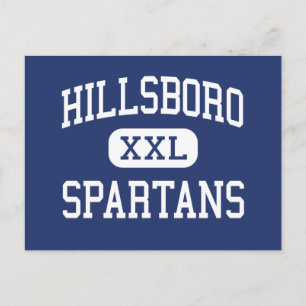 Cartão Postal Hillsboro - Spartans - High - Hillsboro Oregon