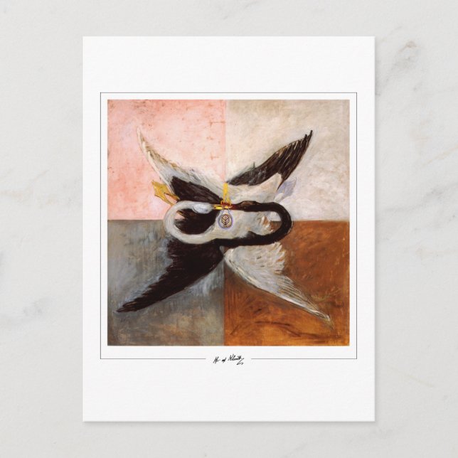Cartão Postal Hilma af Klint #143 - Fine Art (Frente)