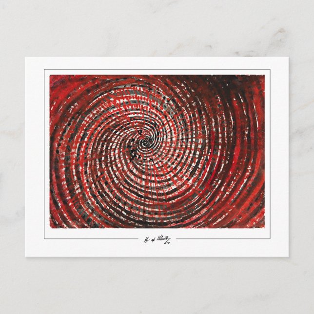 Cartão Postal Hilma af Klint #16 - Fine Art (Frente)