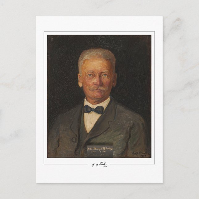 Cartão Postal Hilma af Klint #8 - Fine Art (Frente)