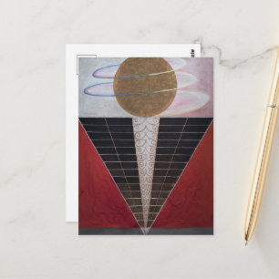 Cartão Postal Hilma Af Klint, Altarpart No.2, Abstrato Art
