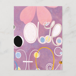 Cartão Postal Hilma af Klint - O Dez Maior Nº 5