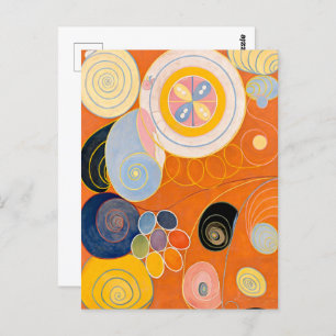 Cartão Postal Hilma af Klint - Os Dez Maiores, No.3, Juventude