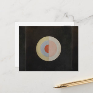 Cartão Postal Hilma Af Klint, The Swan No.16, Abstrato Art