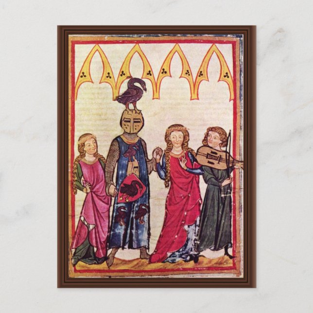 Cartão Postal Hiltbolt De Swanegoen Duas Senhoras À Dança Por M (Frente)