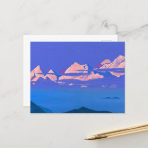 Cartão Postal Himalaia por Nicholas Roerich