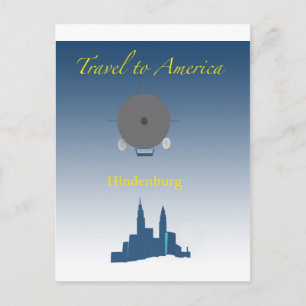 Cartão Postal Hindenburg