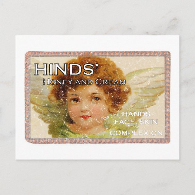 Cartão Postal Hinds-1893 - angustiado (Frente)