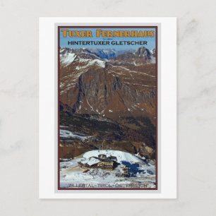 Cartão Postal Hintertux - Tuxer Fernerhaus