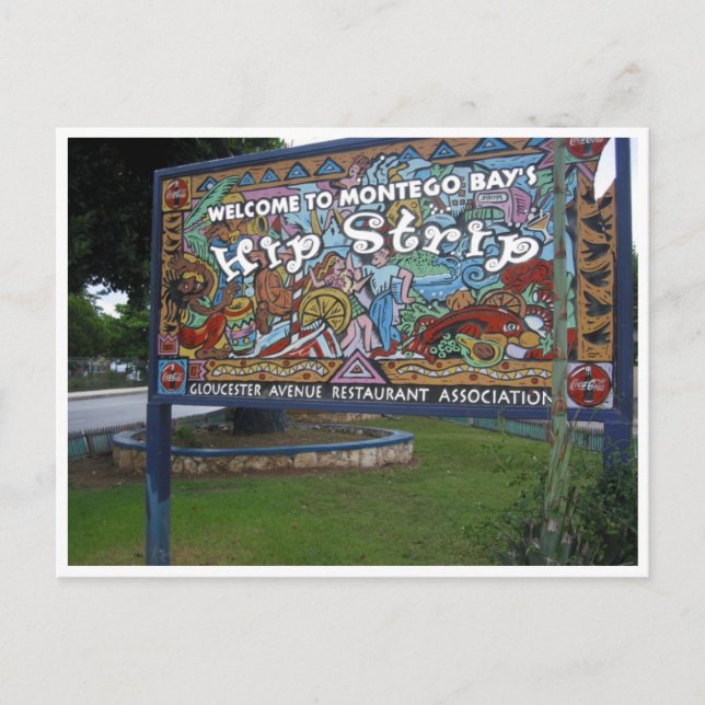 Cartão Postal hip montego bay (Frente)