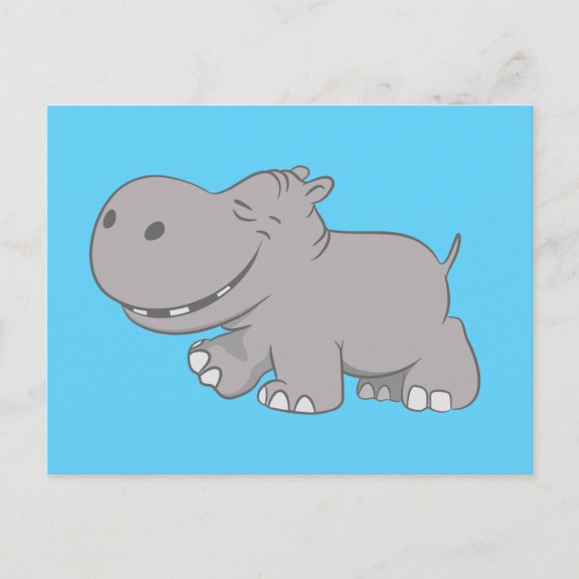 Cartão Postal Hippopotamus (Frente)