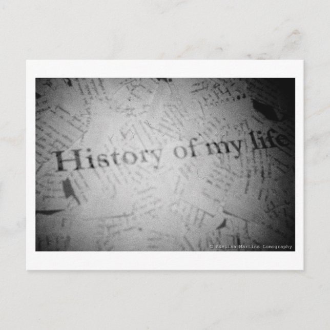 Cartão Postal História de (Frente)