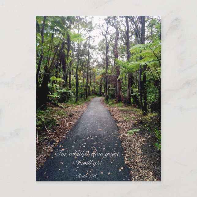 Cartão Postal História do Amor para sempre (Frente)