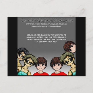 Cartão Postal História em Quadrinhos: O Ano em que Tudo Mudou